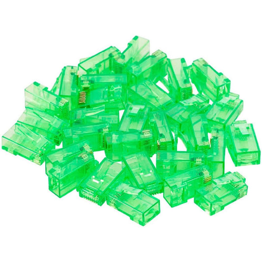 RJ45 CAT6 8P/8C YEŞİL SOKET (100LÜ PAKET)