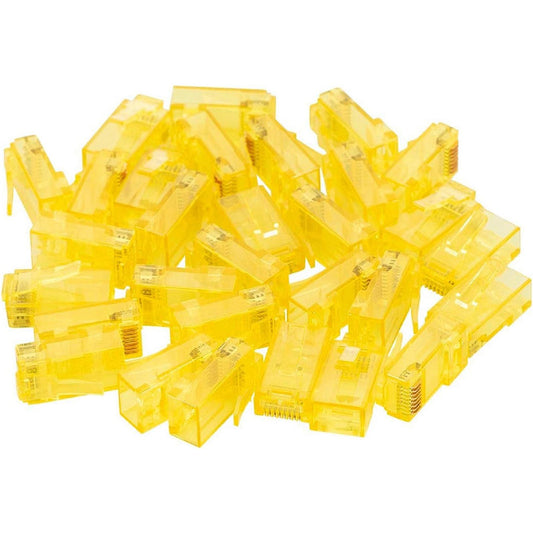 RJ45 RJ45 CAT6 8P/8C SARI SOKET (100LÜ PAKET)
