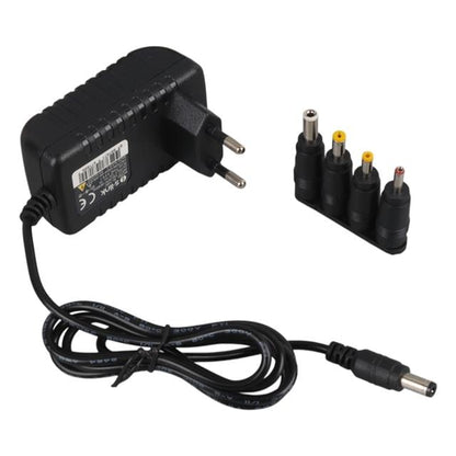 S-Link SL-126C 12 Volt 1 Amper 1.2 Metre Kablolu 5.5x2.1mm 4 Uçlu Üniversal Çok Uçlu Adaptör