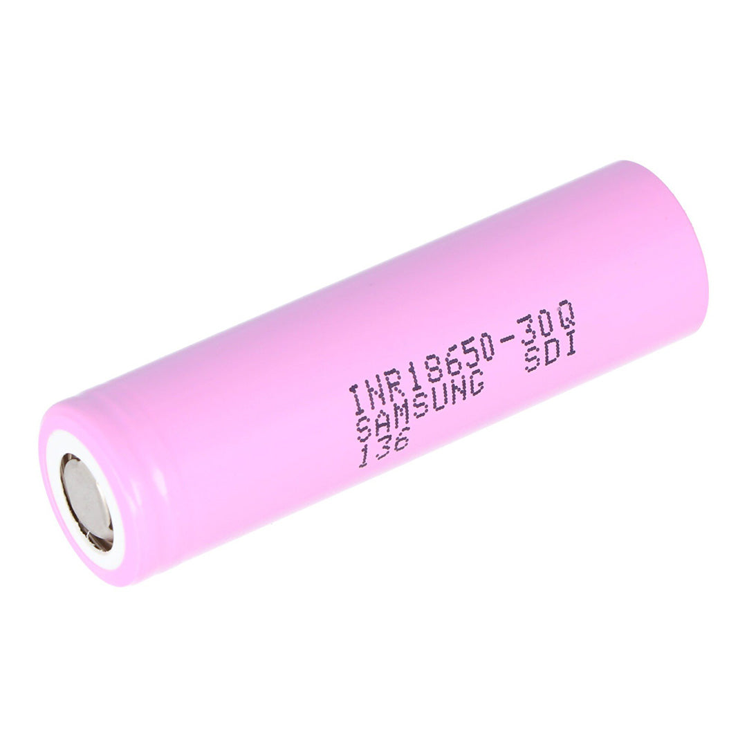 SAMSUNG ICR-18650-30Q 3.7 VOLT 3000 MAH LI-ION PİL (2Lİ PAKET FİYATI)