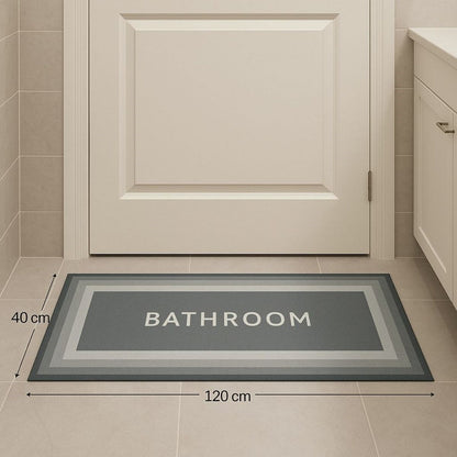 Sihirli Süper Su Emici Kaymaz Tabanlı Uzun Paspas 40*120 cm
