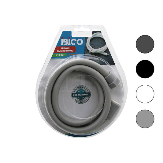 SİLİKON  DUŞ HORTUMU  1.5MT   VAKUMLU AMBALAJ   PASLANMAYA-SIZMAYA-BÜKÜLMEYE-KOPMAYA SON