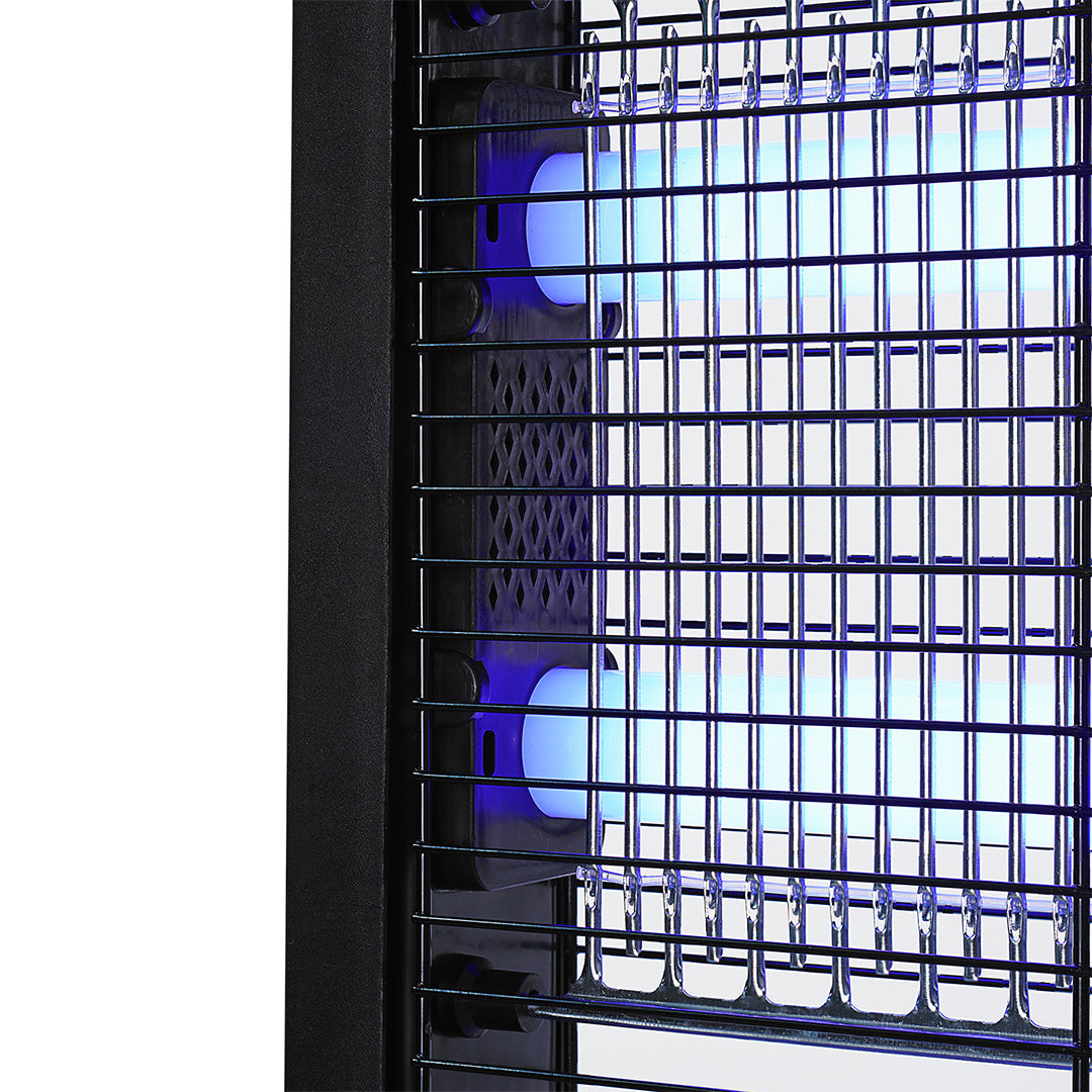 SİYAH 6 WATT 2000 VOLT İKİ LEDLİ  SİNEK ÖLDÜRÜCÜ