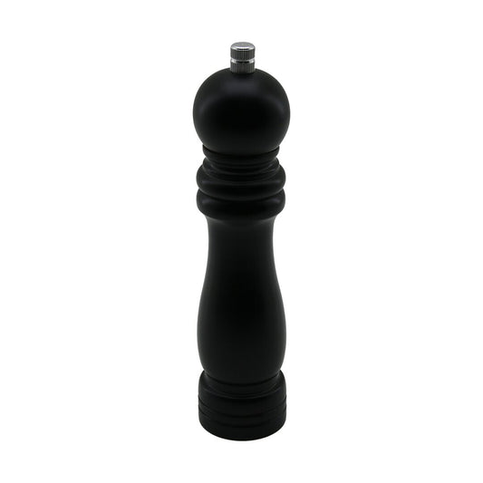 SİYAH AHŞAP  BÜYÜK= ÇAP: 4.5CM - UZUNLUK: 19.5CM TUZ - BAHARAT ÖĞÜTÜCÜ
