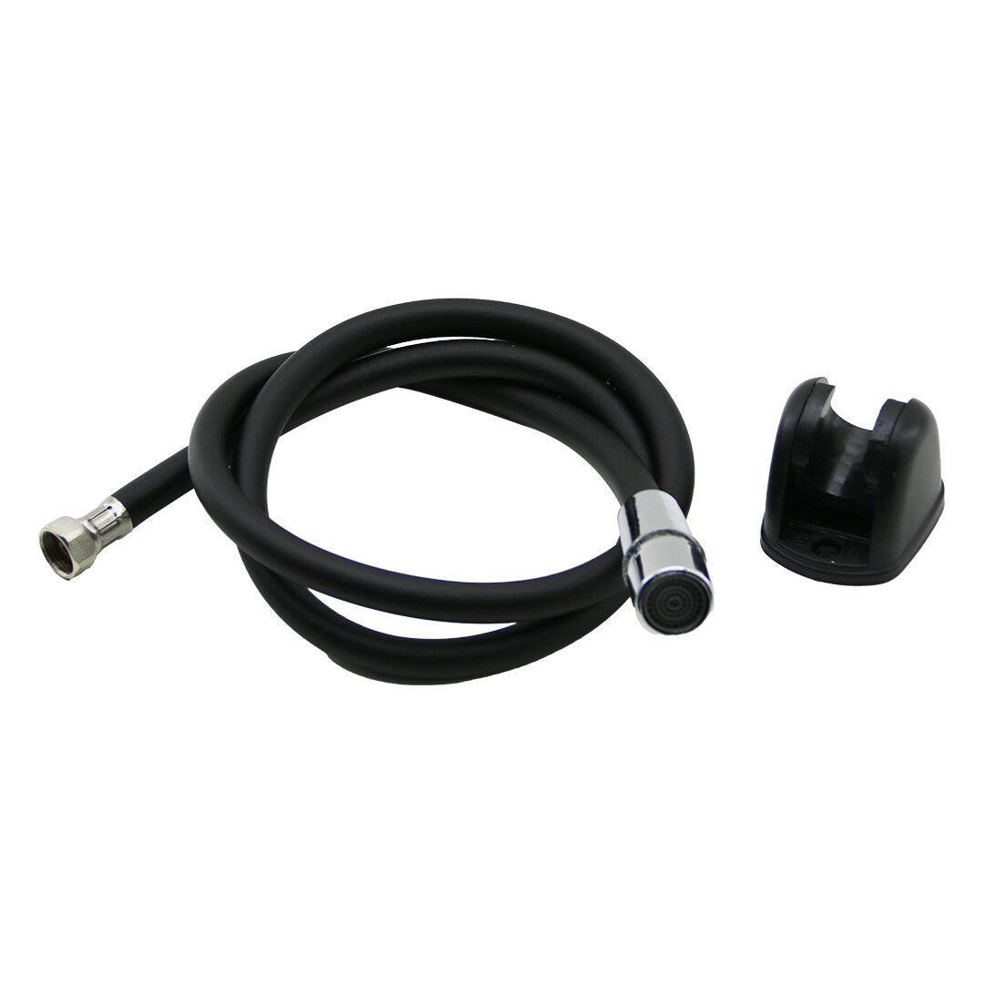 SİYAH PLASTİK PERLATÖRLÜ TAHARATMATİK HORTUM  120CM