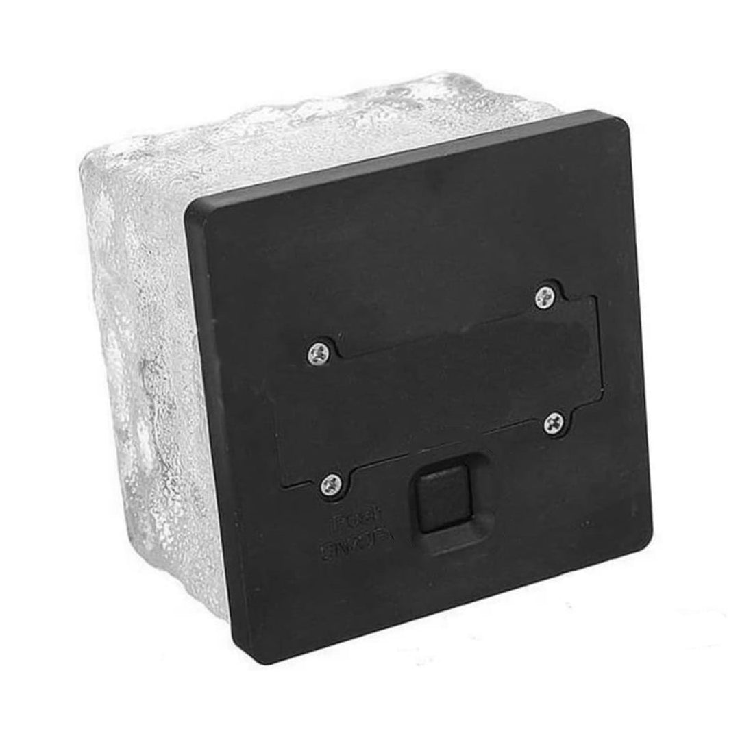 SOLAR LEDLİ MAVİ TUĞLA GÖRÜNÜMLÜ BAHÇE DEKORASYON AYDINLATMA