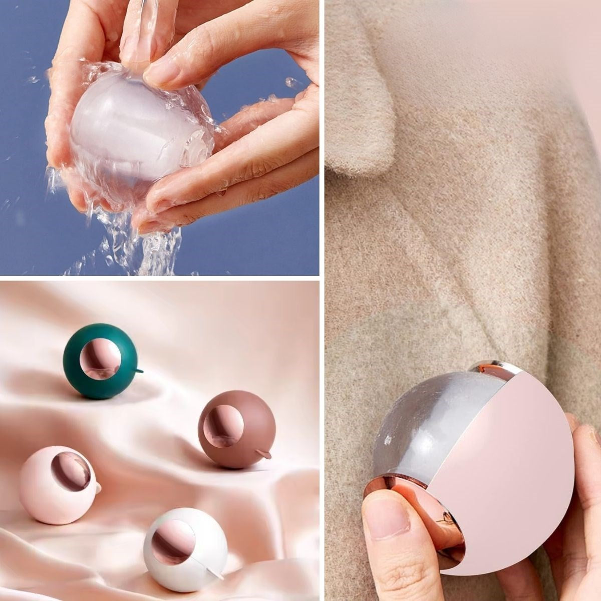 Taşınabilir ve Yıkanabilir Tiftik Ve Tüy Toplayıcı Kıl Toz Elbise Tiftik Temizleyici Top