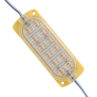 TEK RENK SARI MODÜL LED 2835 24 VOLT 2.4 WATT