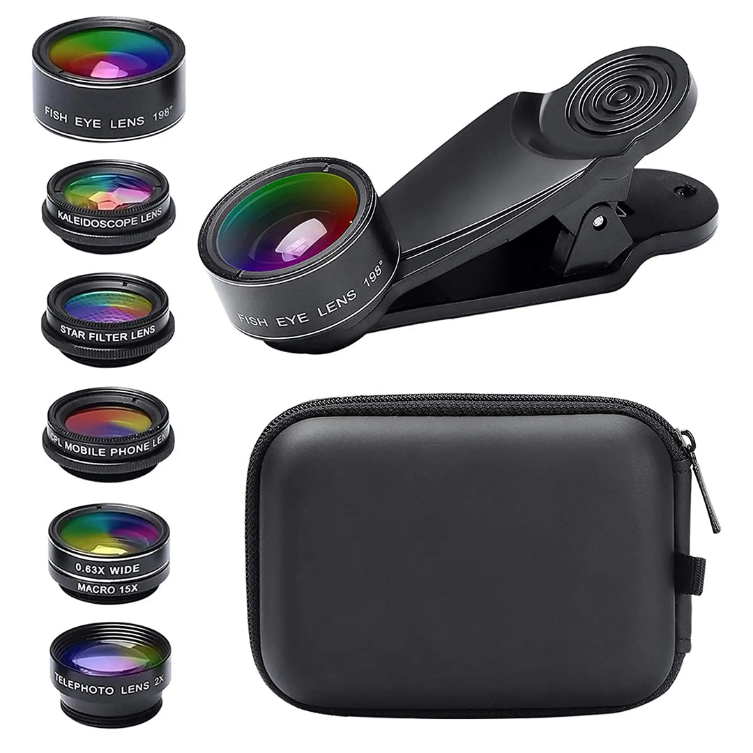 TELEFON KAMERA 6LI SET LENS KİTİ