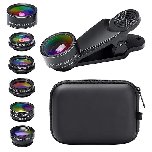 TELEFON KAMERA 6LI SET LENS KİTİ