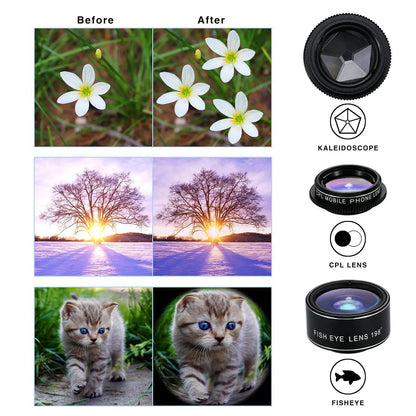 TELEFON KAMERA 6LI SET LENS KİTİ