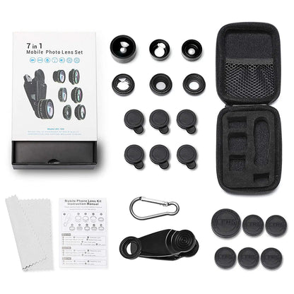 TELEFON KAMERA 6LI SET LENS KİTİ