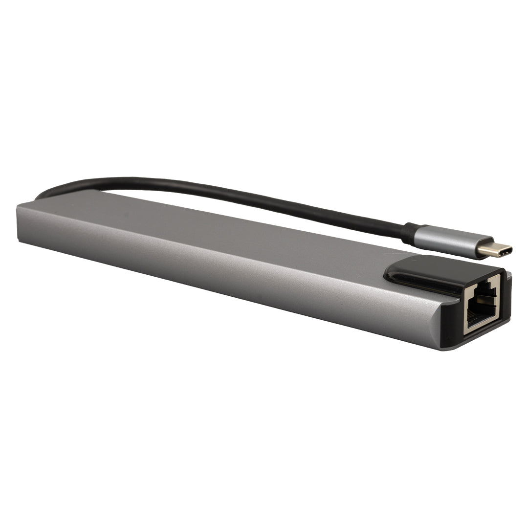 TYPE-C 8IN1 HDMI COK FONKSIYONLU USB 3.0 DOCK STATION