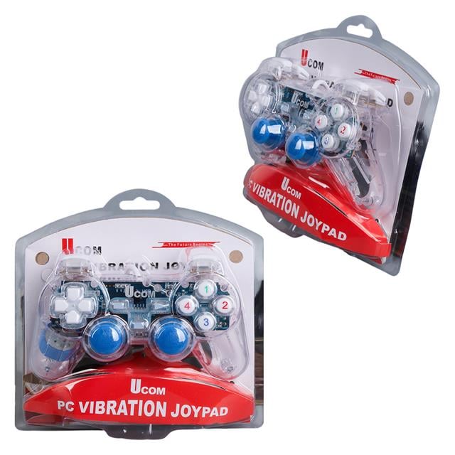 UCOM-704 DOUBLE SHOCK ŞEFFAF JOYPAD OYUN KOLU