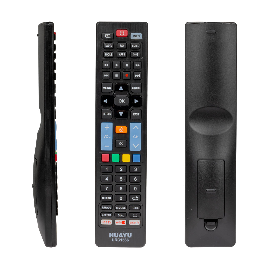 URC1566 5 IN 1 YOUTUBE - NETFLIX - AMAZON TUŞLU UNIVERSAL LCD- LED TV KUMANDA