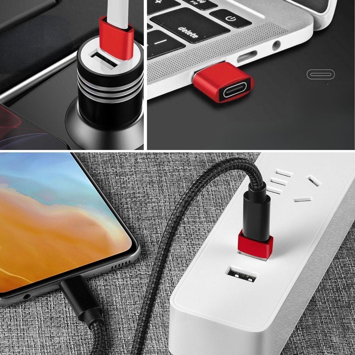 USB&amp;#39;den TYPE-C &amp;#39;ye Dönüştürücü Adaptör Veri Aktarımı Sağlayıcı Şarj Data Çevirici
