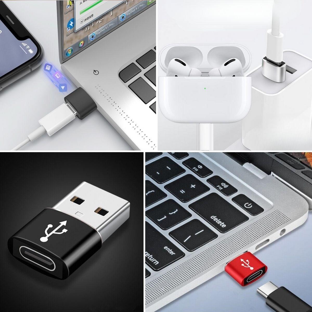 USB&amp;#39;den TYPE-C &amp;#39;ye Dönüştürücü Adaptör Veri Aktarımı Sağlayıcı Şarj Data Çevirici