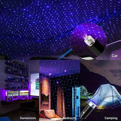 USB ARAÇ İÇİ DEKORATİF LED IŞIK MAVİ