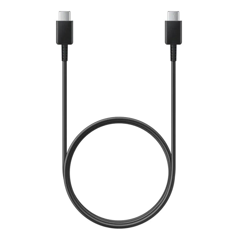 USB TYPE-C TO TYPE-C 3 AMPER SİYAH ŞARJ VE DATA KABLOSU (1 METRE)