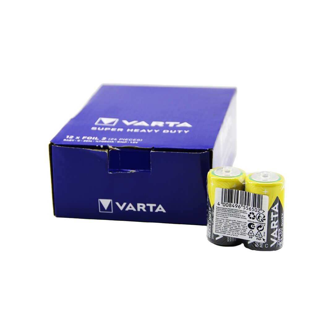 VARTA  ORTA  PİL  C   24PCS