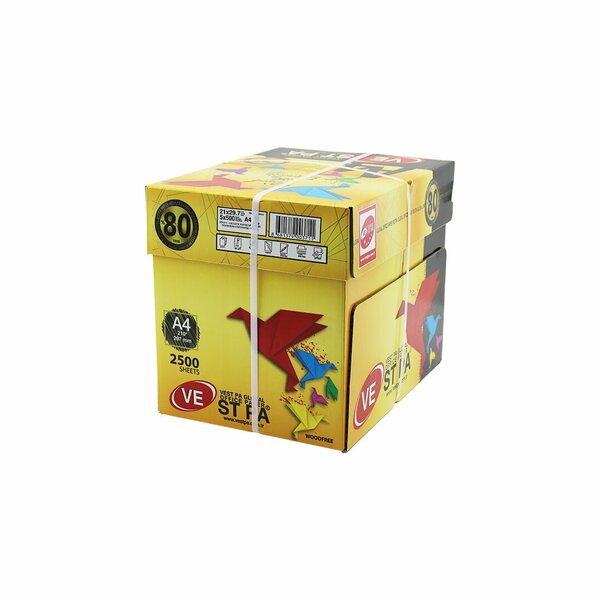 VE STPA OFFICE PAPER A4 FOTOKOPİ KAĞIT 2500LÜ 210X297MM
