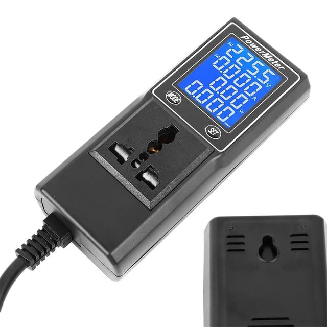 Volt Amper Watt HZ Güç Ölçer Dijital Ekranlı (Powermeter)