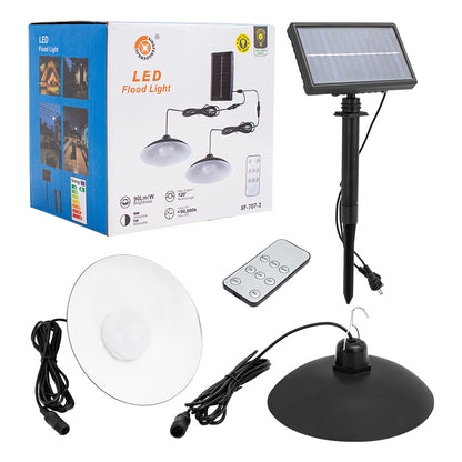 XF-707-2 KUMANDALI 2 POWER LEDLİ PROJEKTÖR LAMBASI