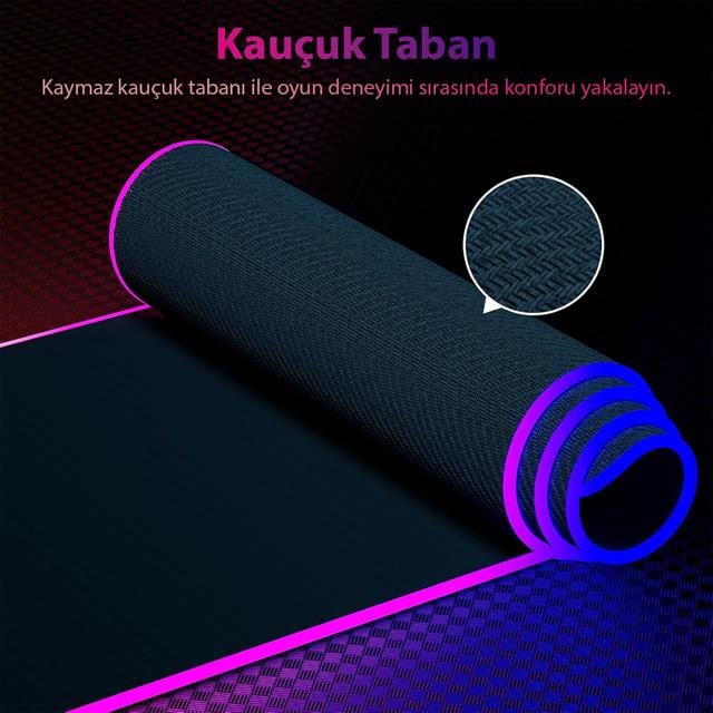 XL RGB Gaming Mouse Pad 14 Modlu