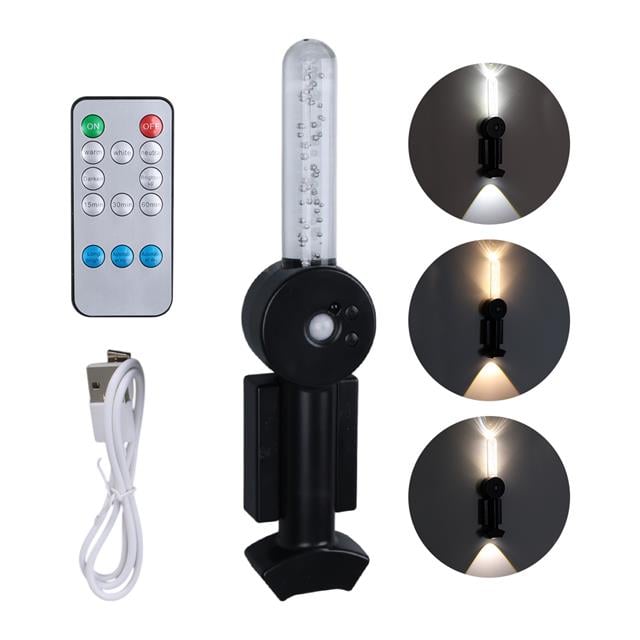 YD-24060 Mıktanıslı Rgb Renkli Usb Şarjlı 800 mAh 3 Kademeli Işıklı Sensörlü Duvar Aplik