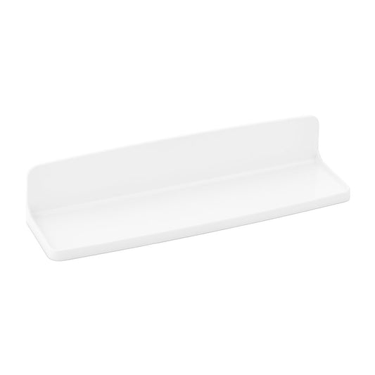 ZEN ETEJER BEYAZ SERT PLASTİK YAPIŞKANLI - DUVARA MONTE 8X29.5CM