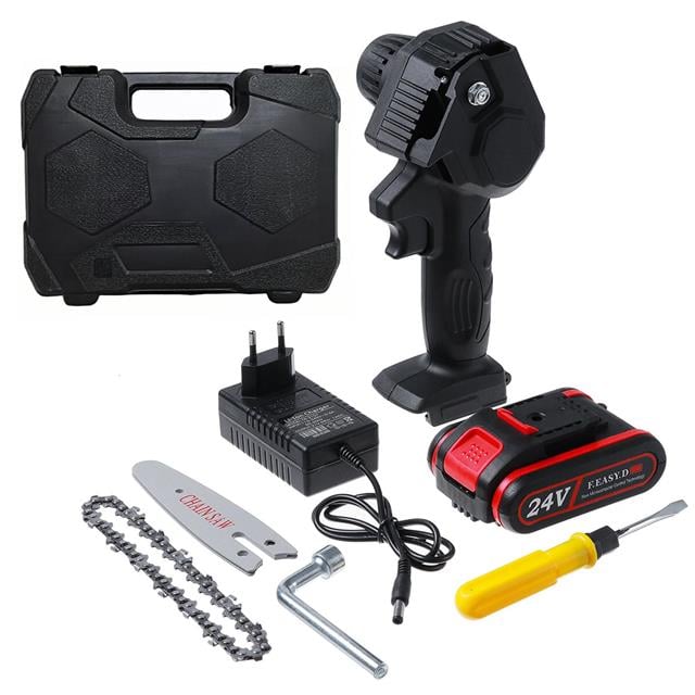 Zincirli Şarjlı Matkap Testere 24 Volt - 550 Watt